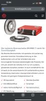 2x Lackierte Brembo Bremsscheiben Belüftet Audi A4/A6/Q5 Porsche Chemnitz - Kappel Vorschau