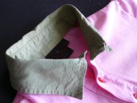 * Etro Polohemd L MADE IN ITALY, pink + grüner Kragen Niedersachsen - Lehre Vorschau