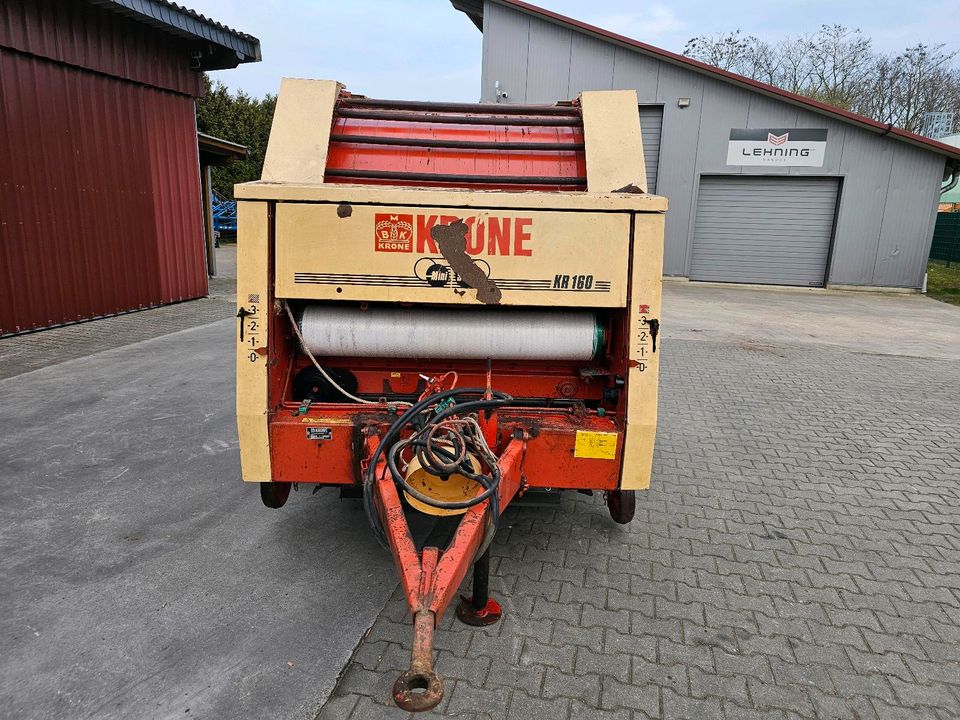 RUNDBALLENPRESSE KRONE KR 160 Mini Stop in Sulingen