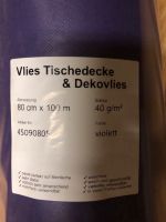 Vlies Tischdecke & Dekovlies lila violett  80cm x 100m NEU Sachsen-Anhalt - Gardelegen   Vorschau