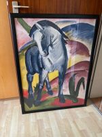 Blaues Pferd - Franz Marc - Kunstdruck mit Rahmen 99x76 cm Wuppertal - Elberfeld Vorschau