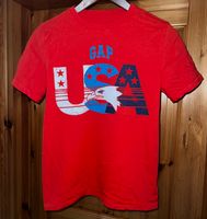 Gap T-Shirt, rot mit Aufdruck, Gr. XL (12), ca. 152 Berlin - Hellersdorf Vorschau