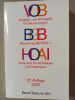VOB Vergabe- und Vertragsordnung für Bauleistungen VOB/BGB/HOAI: Brandenburg - Wandlitz Vorschau
