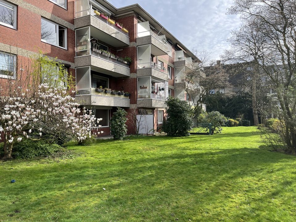 Moderne 4-Zimmer-Hochparterre-Wohnung mit Terrasse in HH-Eimsbüttel, von Privat ohne Courtage in Hamburg