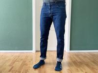 UNIQLO Jeans W36/L34 Slim Straight / Rise Middle Denim Blue Thüringen - Erfurt Vorschau