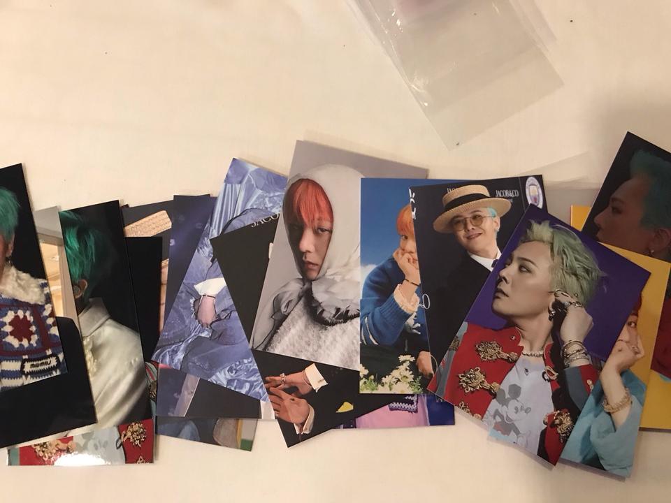20 Picture Cards G-Dragon  Übermenschˋ Made in Korea ˋ Musicstore in München