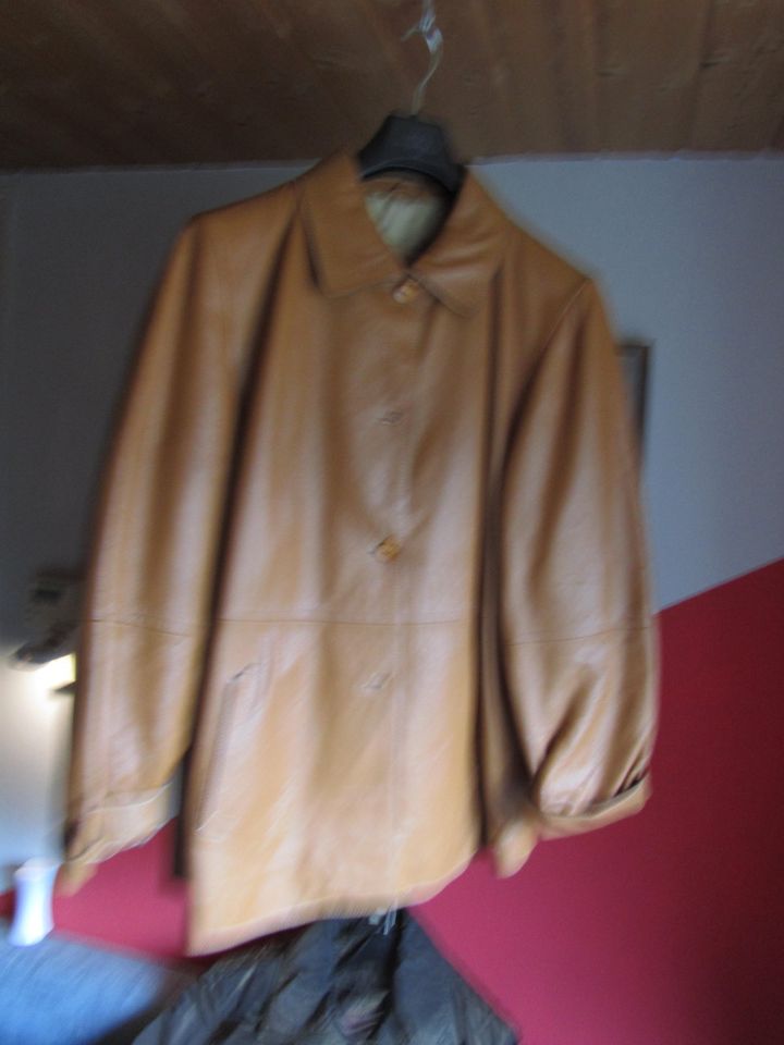 Damenlederjacke Braun Gr, 44 in Hinterweidenthal