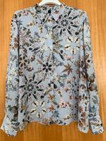 Marc Cain Bluse N6/44 blaugrau Waldmotive Sachsen - Pirna Vorschau