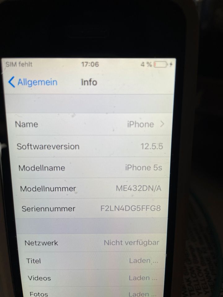 Apple iPhone 5S in Nürnberg (Mittelfr)