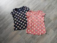 Esprit 2 Shirt*T-Shirt*Muster*blau*orange*weiß*36*S*M*38*TOP Hessen - Korbach Vorschau