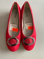 Ballerinas Schuhe Ballerina rot Jenny Wildleder neu Hessen - Bad Hersfeld Vorschau