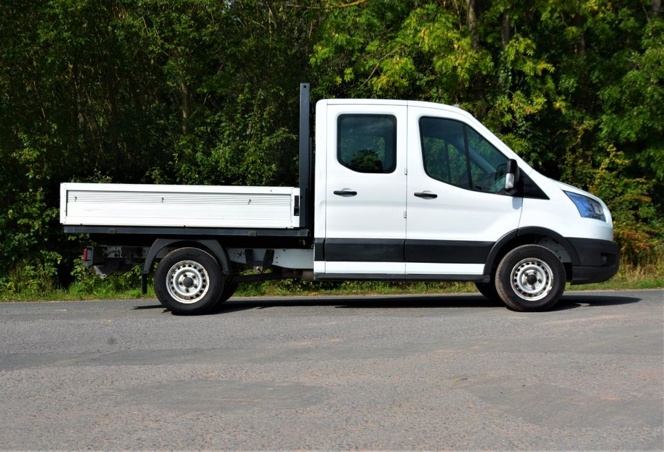 FORD TRANSIT PRITSCHE DOKA 7-SITZER 2,2 TDCi 91.142 Km Bj.2016 in Hessisch Oldendorf