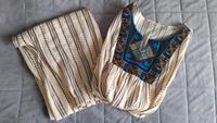 ZARA Sommer-Set: Bluse & weite Hose – Beige mit Muster Bayern - Hallstadt Vorschau