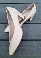 Schuhe Marco Tozzi  Pumps  Gr. 40 Creme nur 1x getragen Sachsen - Olbersdorf Vorschau