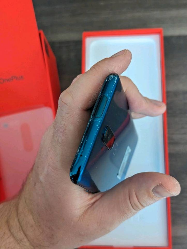 OnePlus 7T Pro 256GB blau Smartphone mit OVP und Ladegerät in Rastede