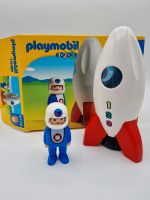 Playmobil 123 Astronaut mit Rakete Niedersachsen - Braunschweig Vorschau