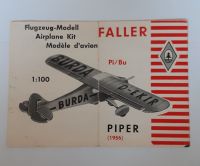 Faller Flugzeuge 1:100 Bauanleitung einer Piper (1956) Nordfriesland - Niebüll Vorschau
