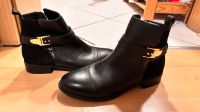 Chelsea Boots Stiefeletten Leder Wildleder goldene Schnalle Nordrhein-Westfalen - Bergisch Gladbach Vorschau