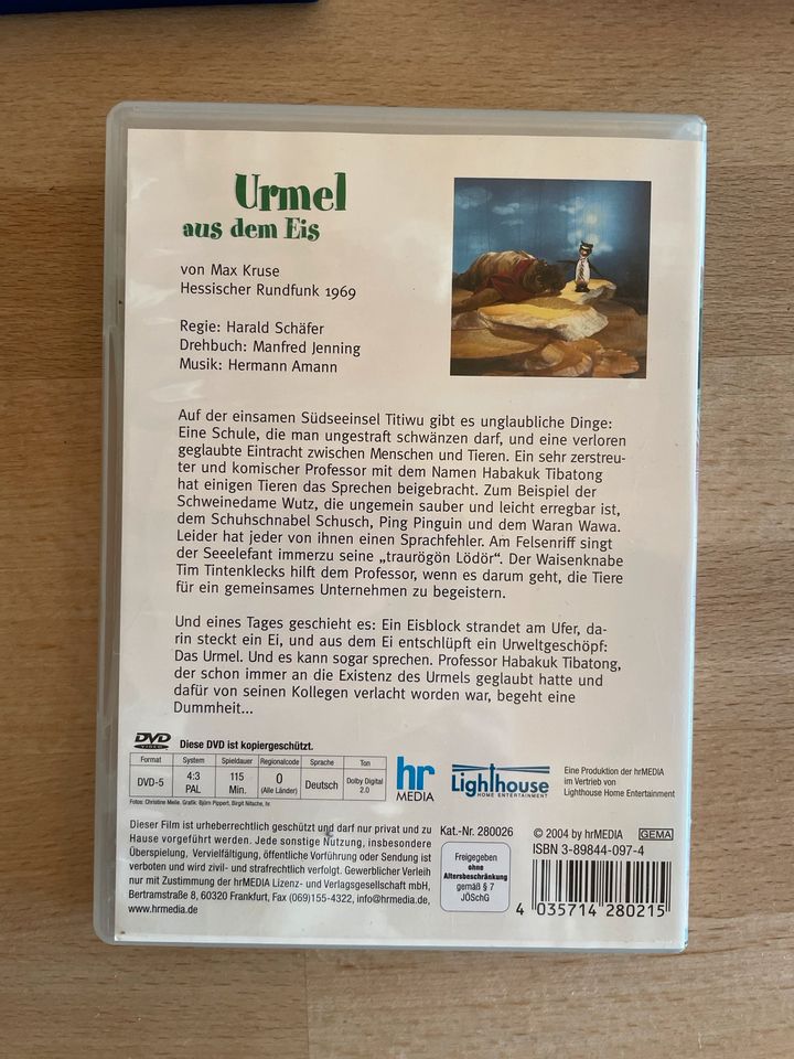 DVD Bambi, Yakari, Urmel aus dem Eis in Karlstadt