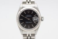 Rolex Lady-Datejust 26 79174 Schwarz Jubilee 2000 Hamburg-Nord - Hamburg Winterhude Vorschau