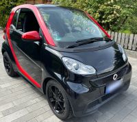 Smart For Two 451 - schwarz/rot Sondermodell SHARPRED 2012 Bayern - Bellenberg Vorschau