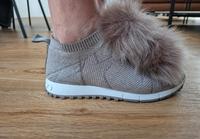 Jimmy Choo sneaker Größe 39 beige/ grau Hessen - Hanau Vorschau