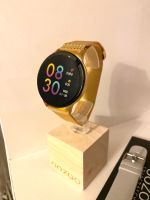 Oozoo Smartwatch gold Uhr mit 2 Wechselarmbänder Bayern - Hallstadt Vorschau