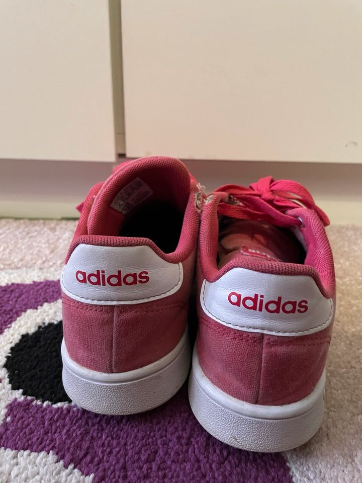 Adidas Grand Court Sneaker Pink Canvas Sportschuhe in Quedlinburg