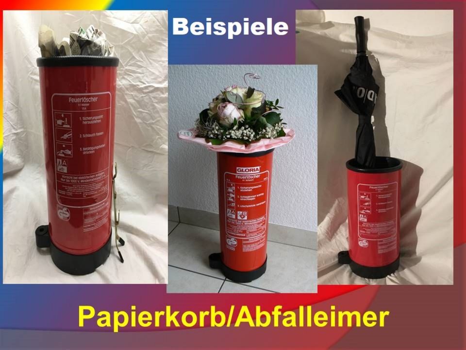 Feuerlöscher Toilettenpapierhalter Feuerwehr Klopapierhalter SKbl in Stadtlohn