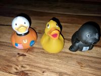 Badeenten 3 Stück space duck Ente Robbe schwarz Bayern - Gersthofen Vorschau