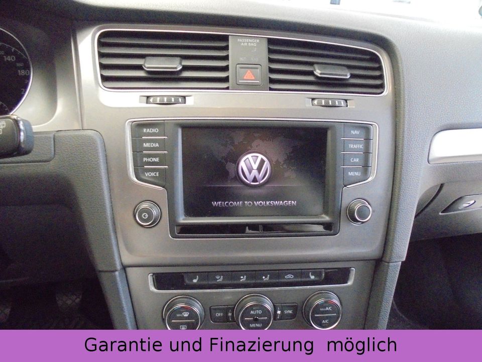Volkswagen Golf VII Variant BlueMotion Euro6/Klimaaut/Shz/ in Recklinghausen