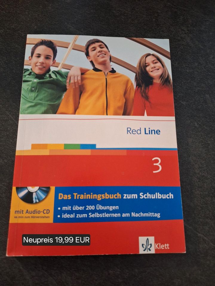 Red Line 3, Trainingsbuch zum Schulbuch, 7. Klasse, wie neu in Lüdenscheid