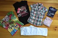 Sommerhose Hose T-Shirt shirt Top kurze Bluse, Gr. 125/158 Sachsen - Putzkau Vorschau