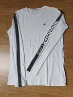 Langarmshirt Junge weiß Gr.170, Kelvin Klein Jeans Leipzig - Kleinzschocher Vorschau