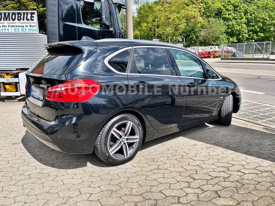 BMW 218d Sport Line Active Tourer*PANORAMA*KAMERA* in Nürnberg (Mittelfr)