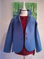 Cooler Blazer-Jackett-Jacke, hellblau, festlich, Gr.122, handmade Nordrhein-Westfalen - Sankt Augustin Vorschau