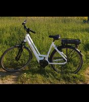 Damen E-Bike mit Körbchen und Gepäckträger Sachsen - Herzogswalde Vorschau