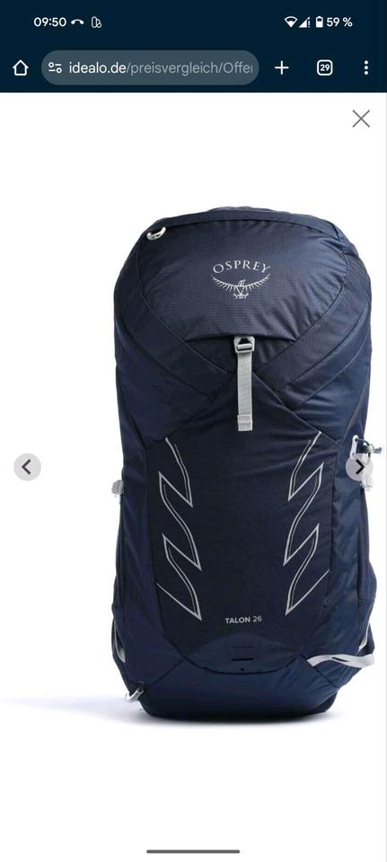 Rucksack Osprey Talon 26 L Herren blau NAGELNEU in Neubrandenburg