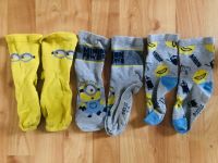 3 Socken Paare Strümpfe bunt lang Größe 31-34 Motiv Minions Mitte - Tiergarten Vorschau