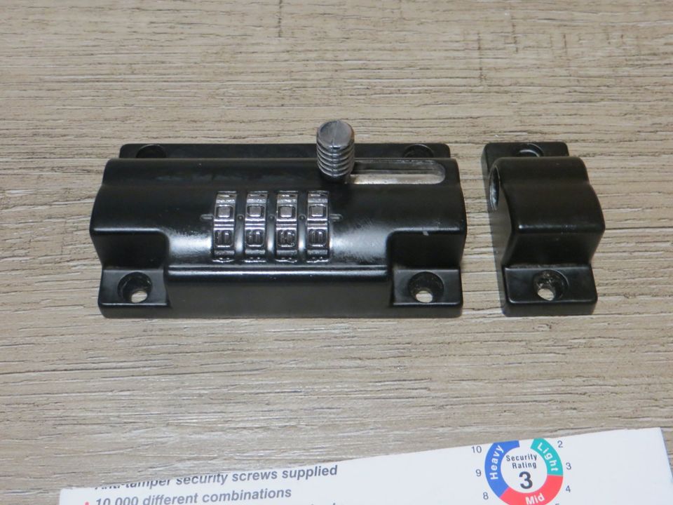 2x Sterling Locks Riegel-Zahlenschloss, 110 mm in Neuzelle