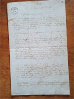 Königreich Bayern Alt-Brief Landgericht 29.Mai 1846 Inhalt Siegel Bayern - Großostheim Vorschau