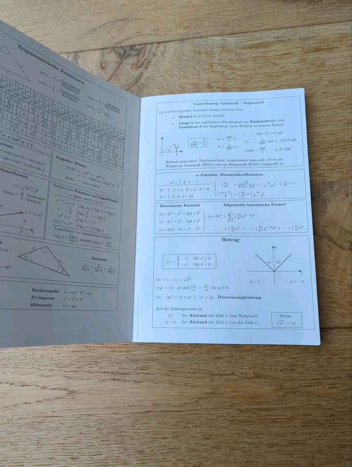 Mathematik Vorkurs, Wille, Binomi Verlag in Lübeck