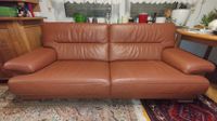 2-Sitzer Echt-Ledersofa rotbraun Außenmaße 205x93x85 West - Schwanheim Vorschau