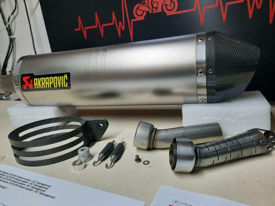 Akrapovic Auspuff, F 650 / 700 / 800 GS, 2008 - 2016, 2 db-killer in Regensburg