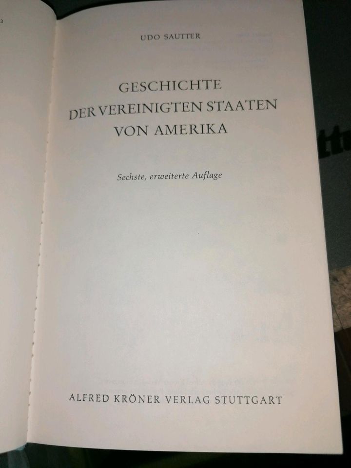 Geschichte Vereinigte Staaten von Amerika USA Sautter in Berlin