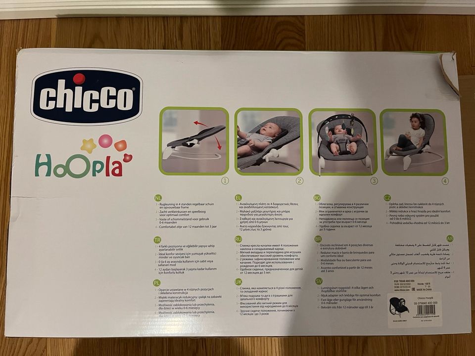 Neuwertige Babywippe Hoopla Chicco in Köln