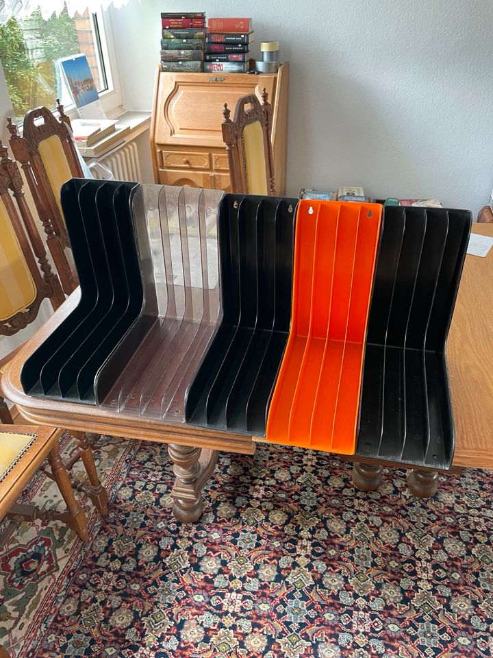 Schallplattenständer 5 Stück - 70er Jahre Vintage Vinyl Racks in Kamp-Lintfort