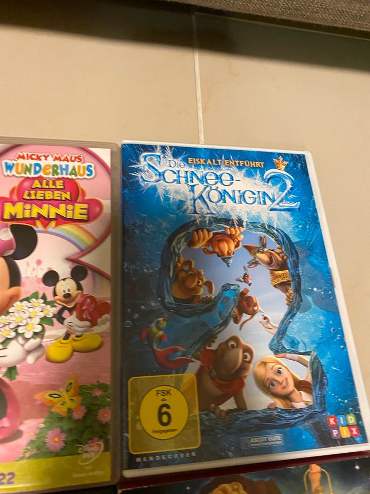 CD und DVD Sammlung Zeichentrickfilme 17 Stück Disney in Rednitzhembach