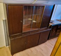 Alter Vitrinenschrank Vitrine Schrank 50er 60er Jahre Baden-Württemberg - Gruibingen Vorschau