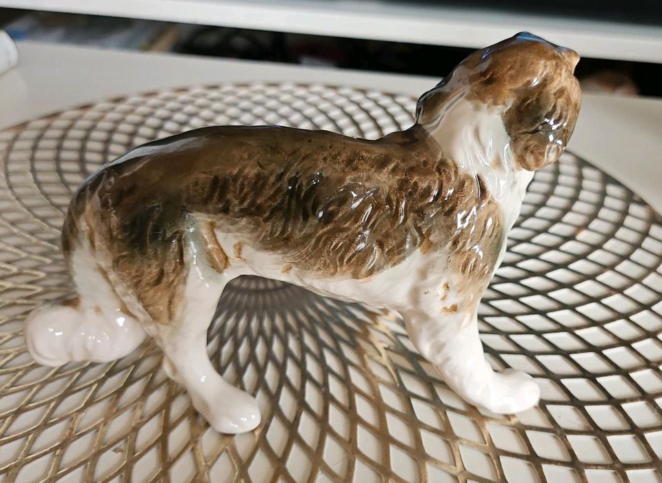 Porzellanfigur Hund Windhund Porzellanhund Konvolut in Landshut